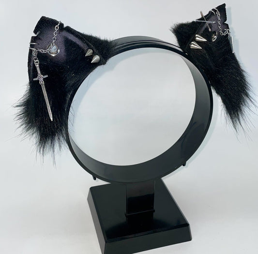 Punk Kitten Ears- Blackout
