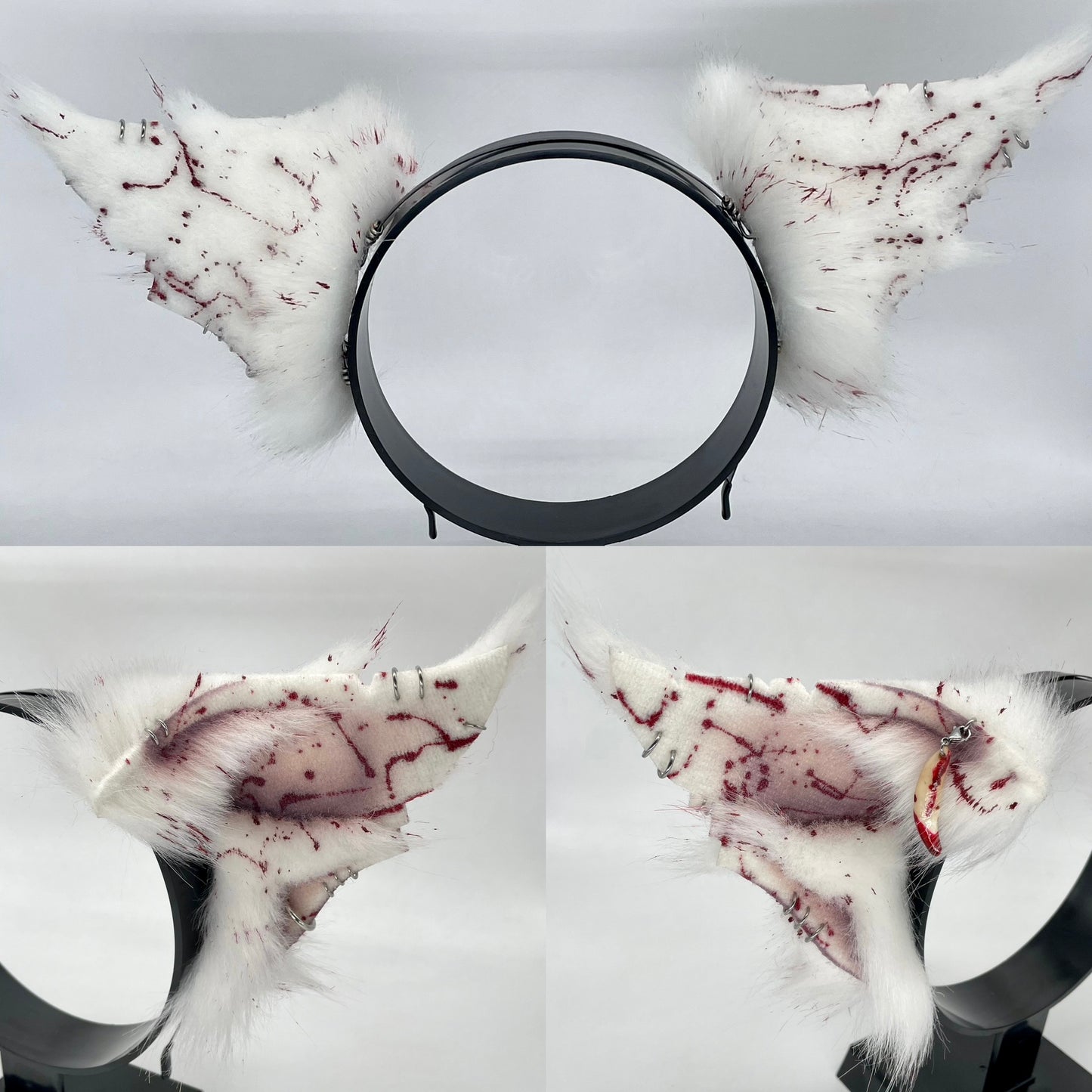 “The Curse” Albino Werewolf Ears