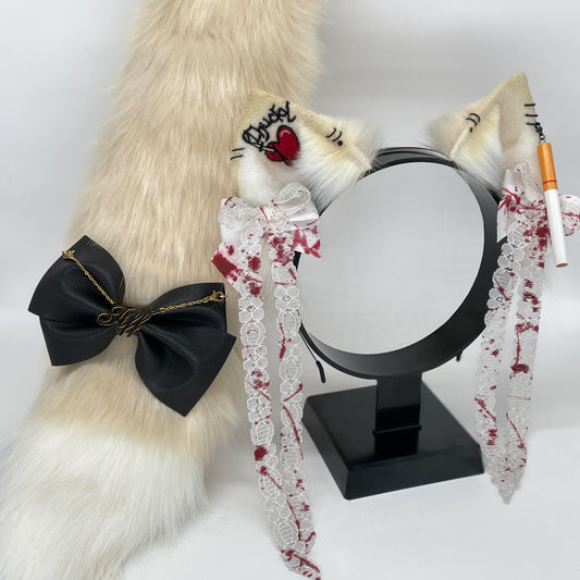 Tiffany Valentine Cat Set