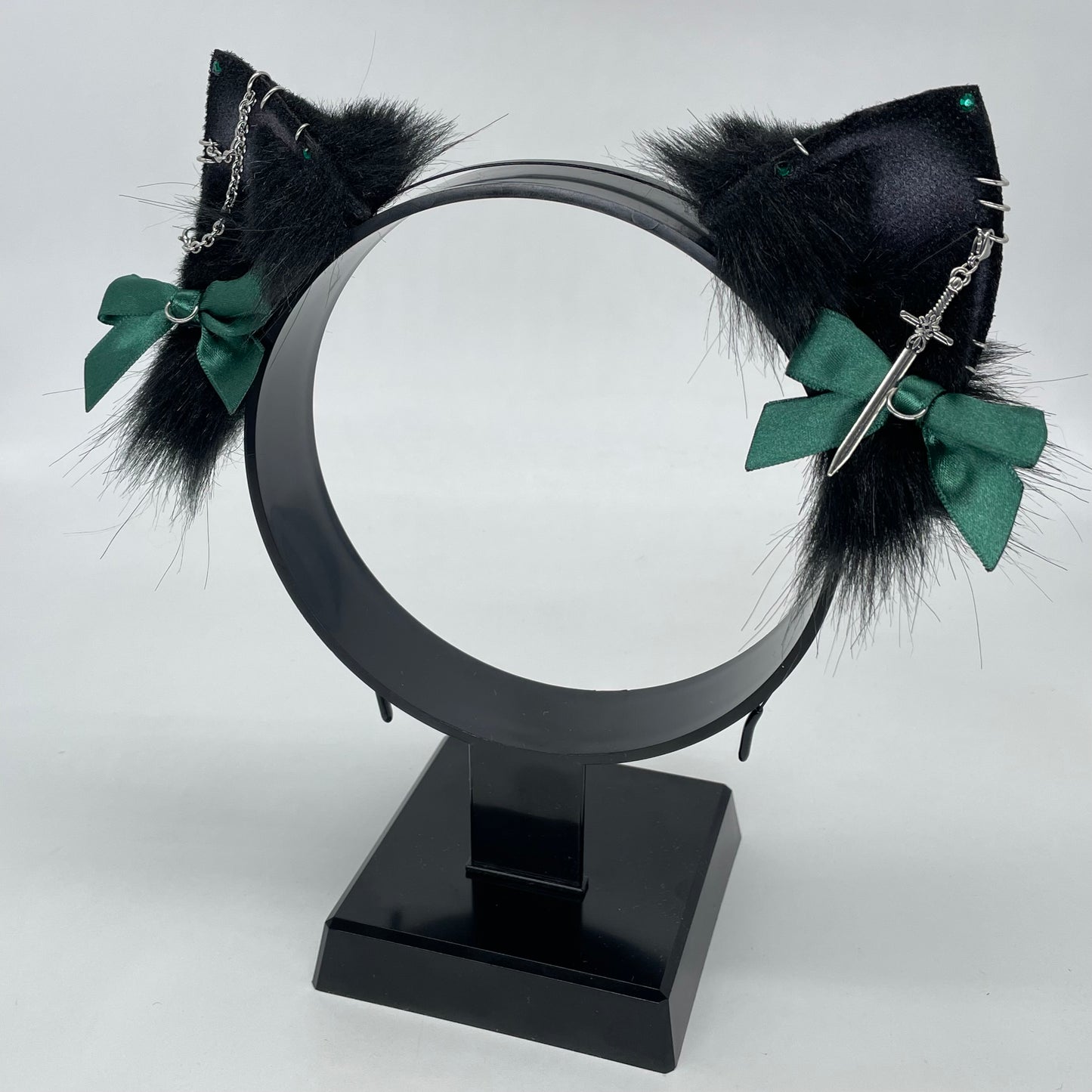“The Veil Warden” Black Kitten Set