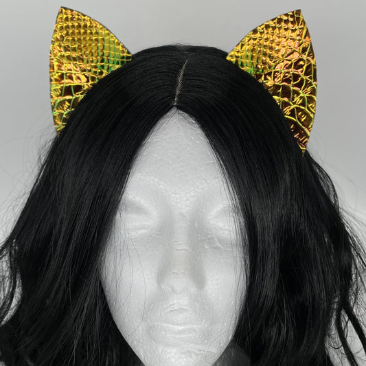 Dragon Scale Kitten Ears (Full Pleather)