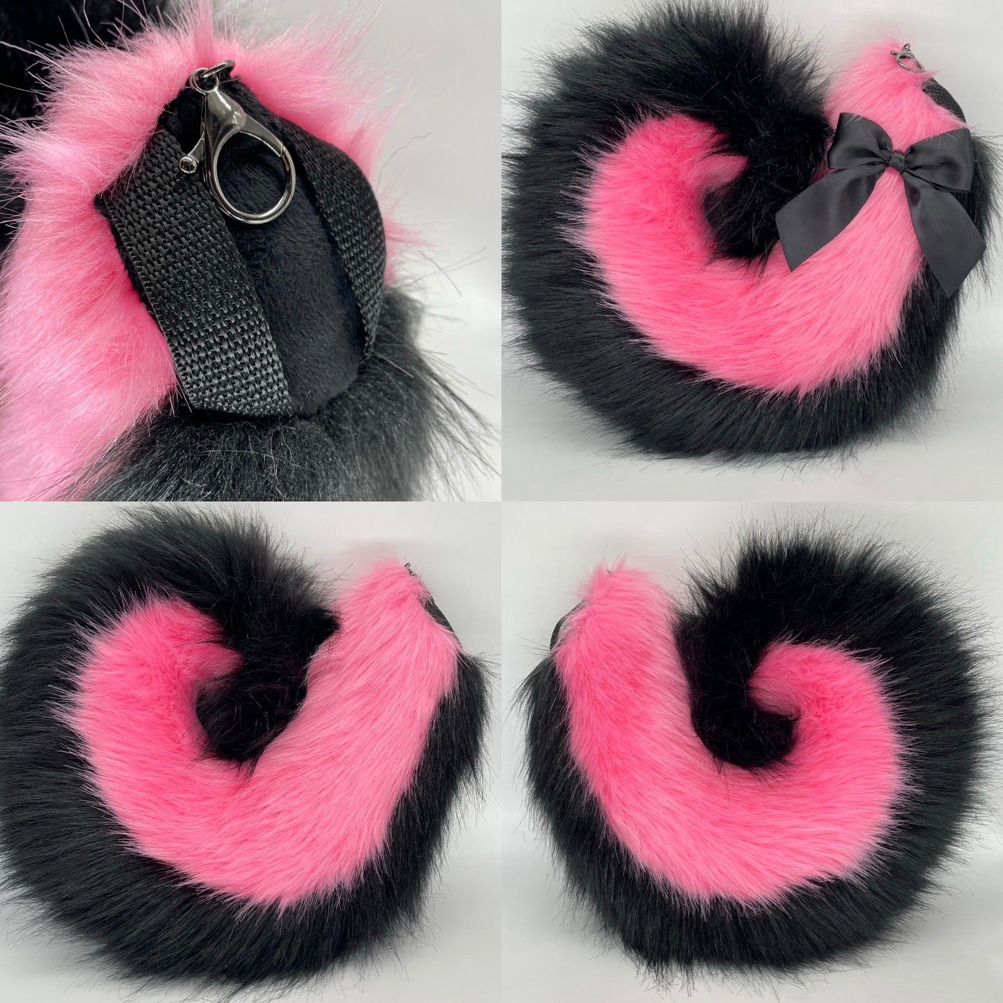 Punk Puppy Set- Bubblegum & Black