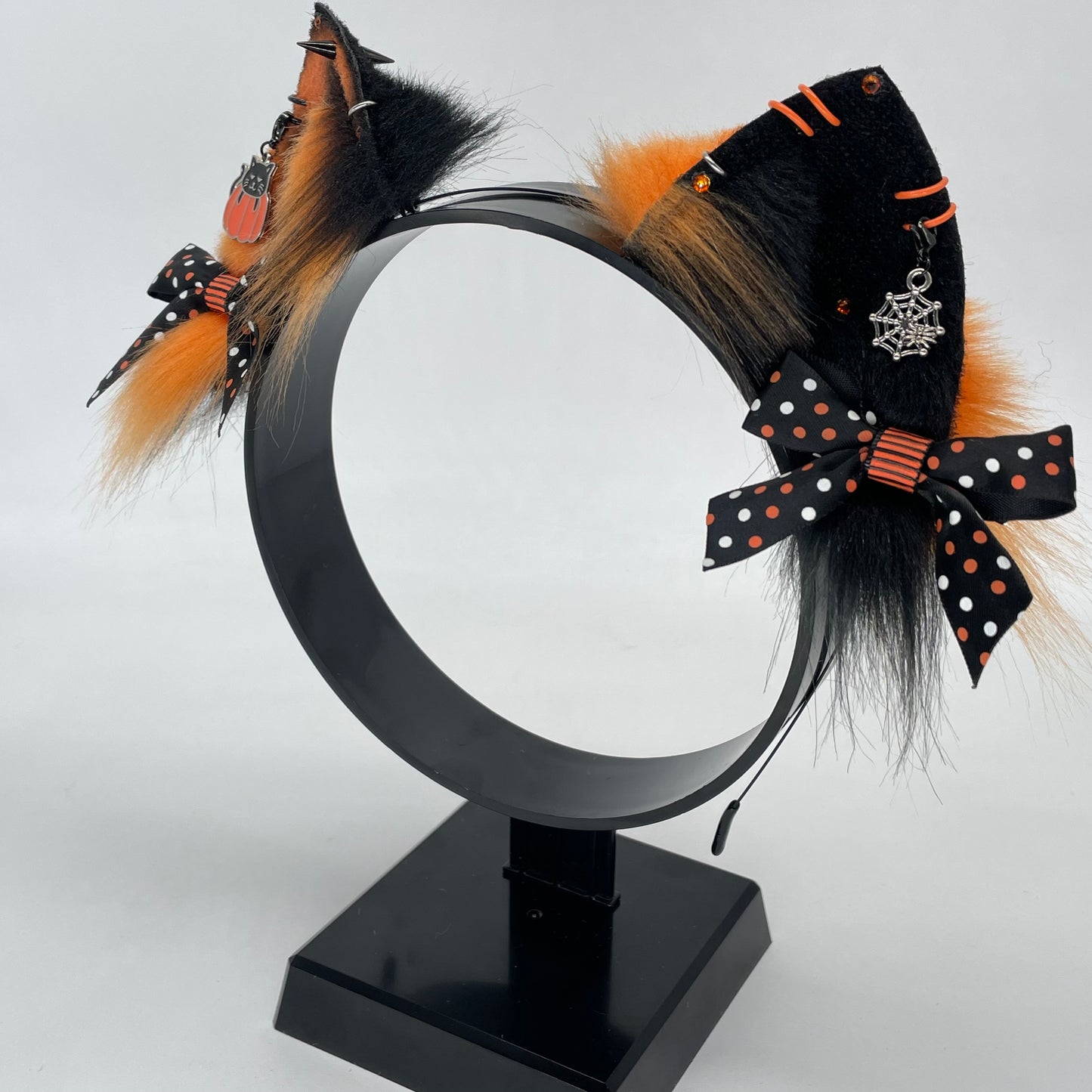 Mismatch Halloween Kitten Ears