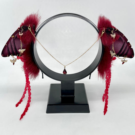 “Sanguine Hunger” Shark Ears (Shark Fins Shape)