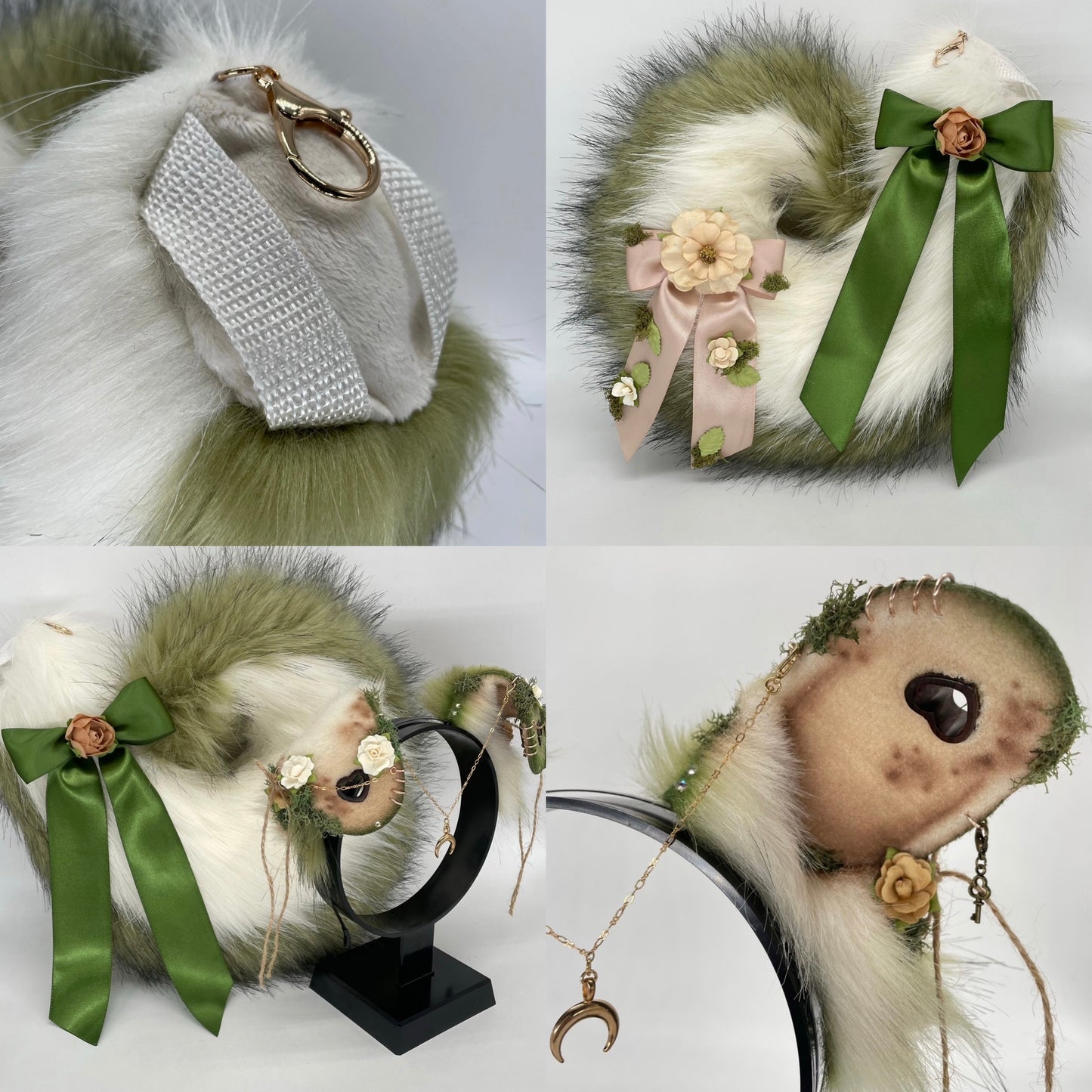 Olive & Ivory Puppy Set