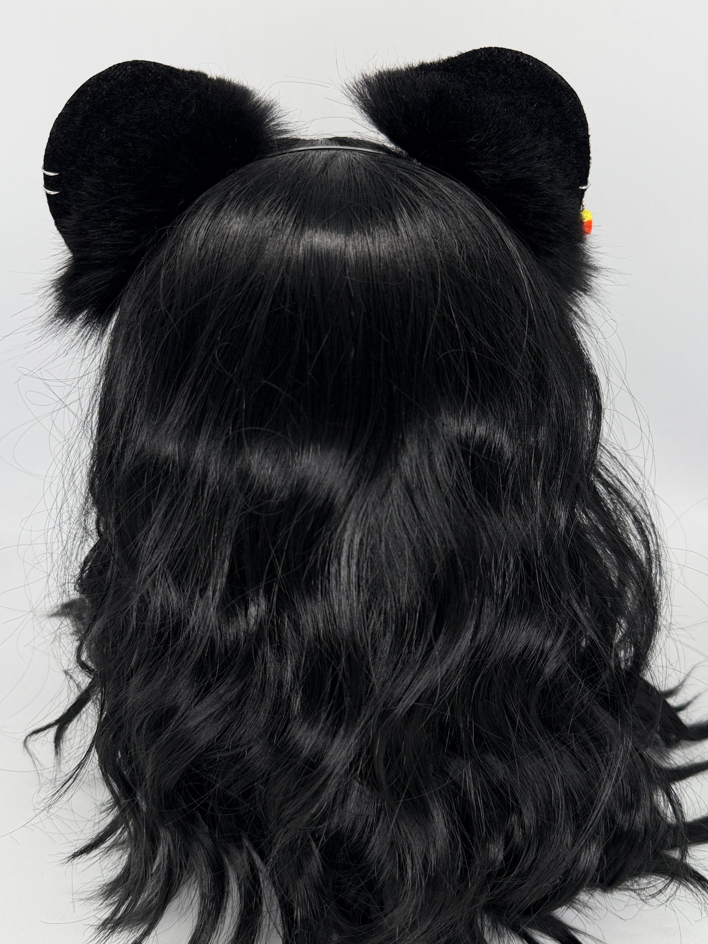 “Boo!” Bear Cub Ears (Faux leather & fur)