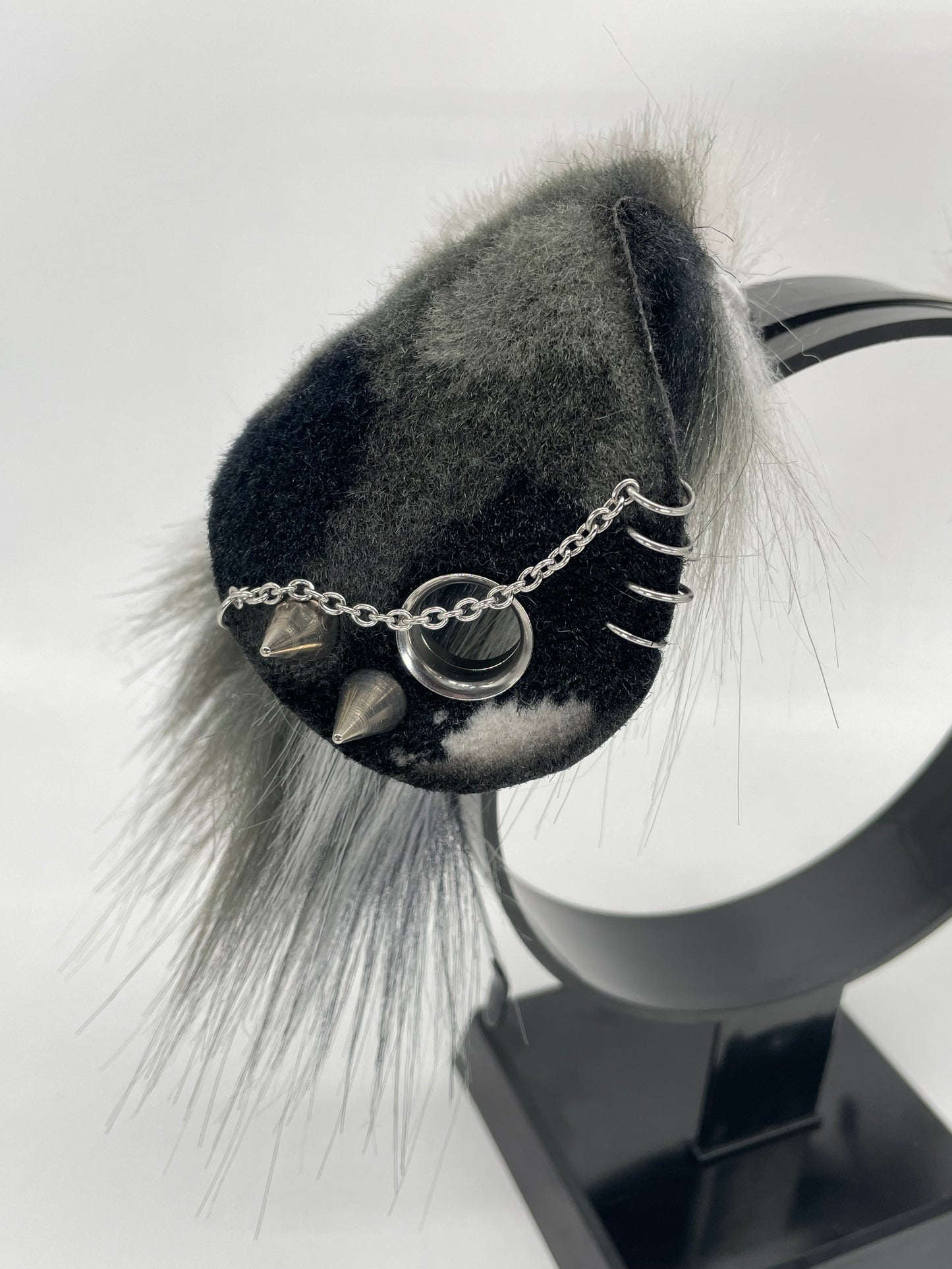 Monochrome Spotted Punk Puppy Set