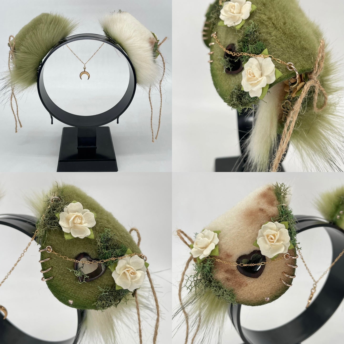 Olive & Ivory Puppy Set