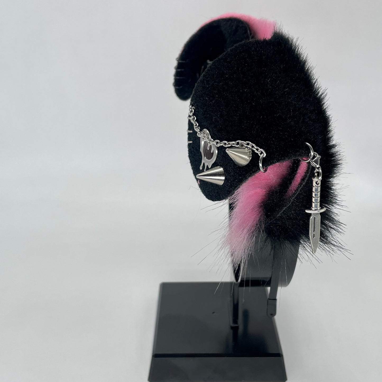 Punk Puppy Set- Bubblegum & Black