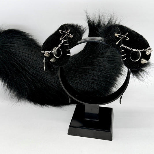 Blackout Punk Puppy Set
