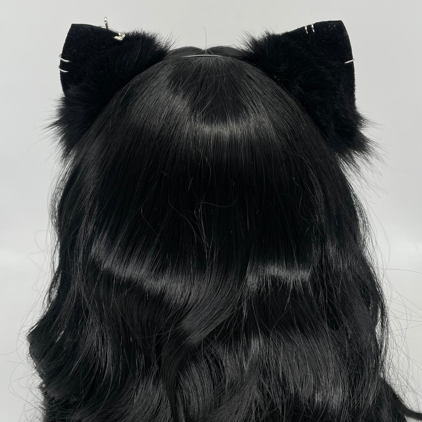 Halloween Kitten Ears (Pleather & Fur)