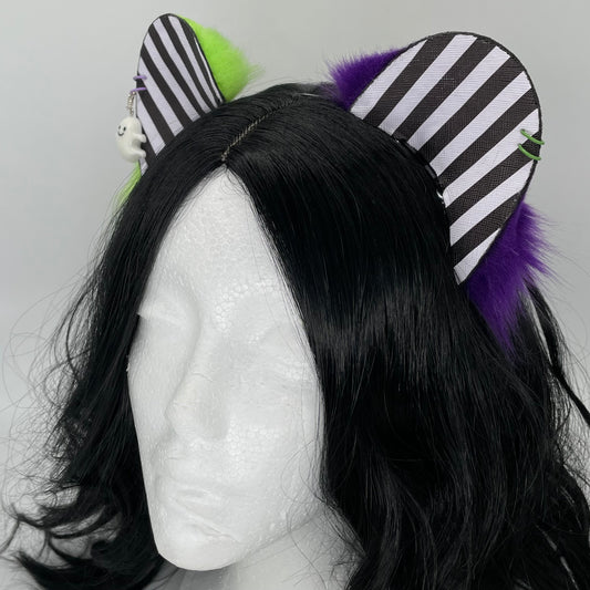 Beetlejuice Bear Cub Ears (Pleather & Fur)