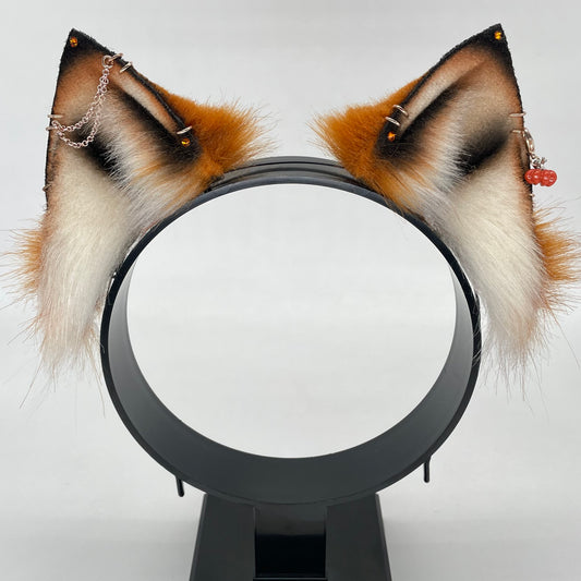 Autumn Red Fox Kit Ears