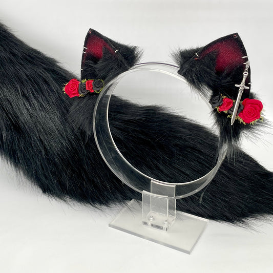 “The Eternal Familiar” Black Kitten Set