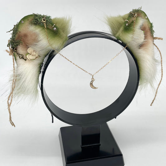 Olive & Ivory Bear Cub Ears