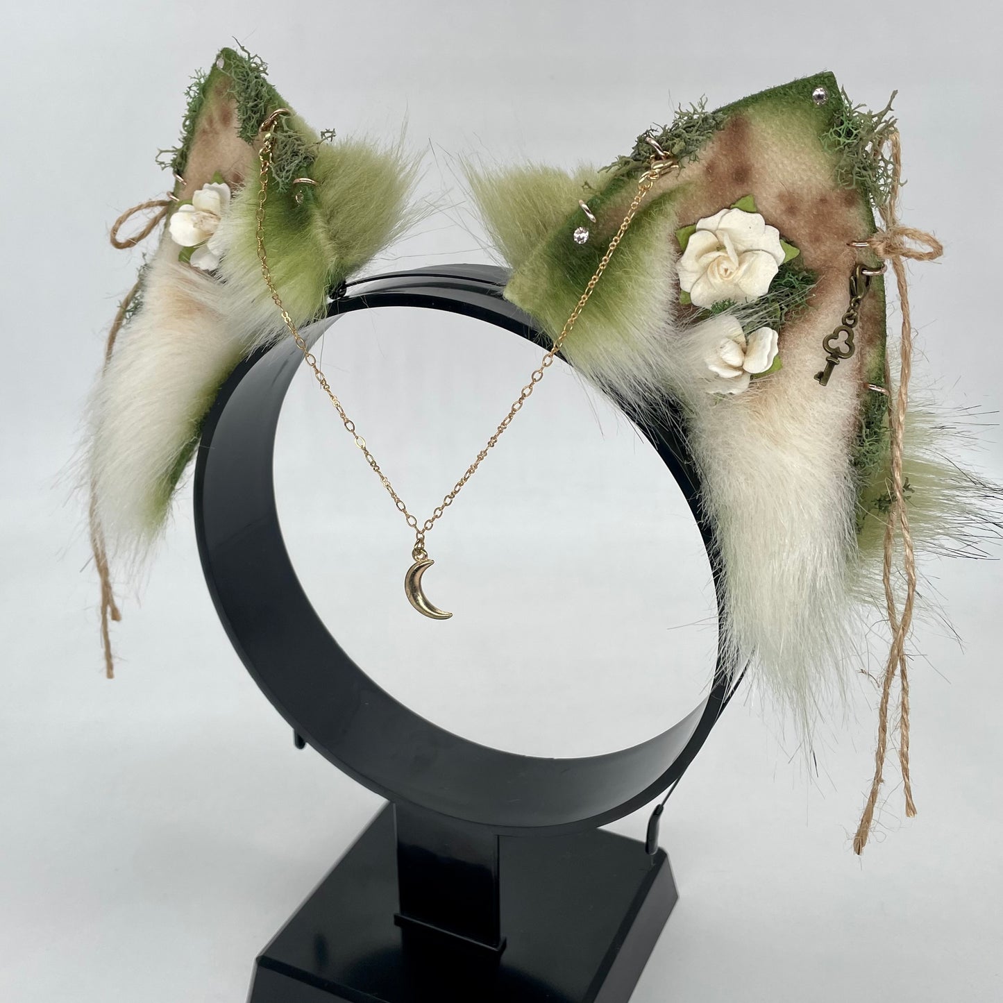 Olive & Ivory Cat Set