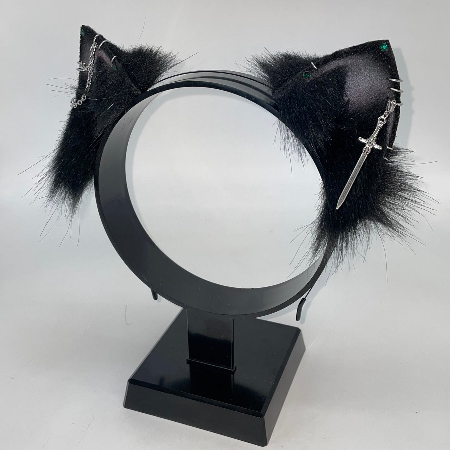 “The Veil Warden” Black Kitten Set