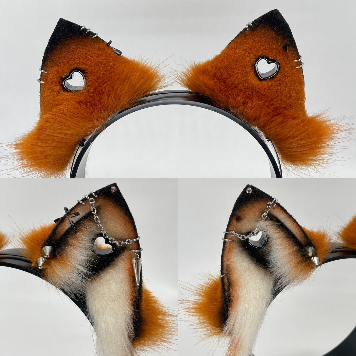 Punk Red Fox Kit Ears