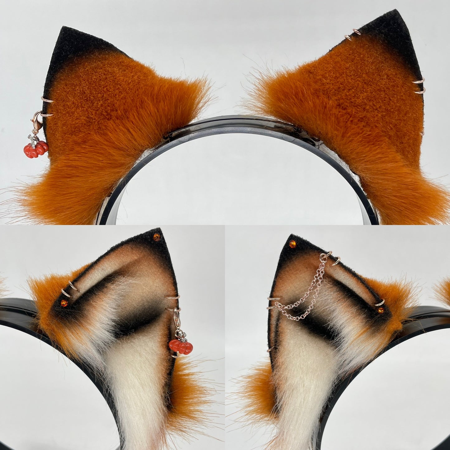 Autumn Red Fox Kit Ears