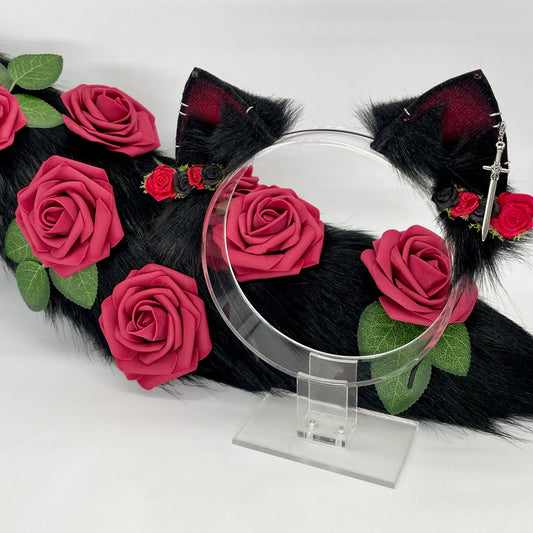 “The Eternal Familiar” Black Kitten Set