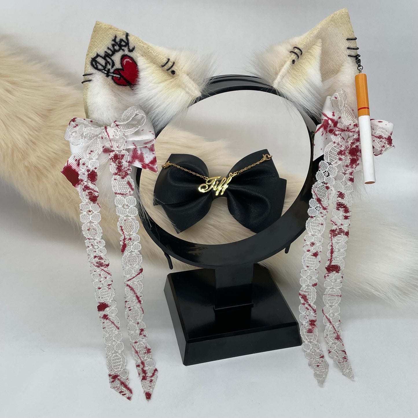 Tiffany Valentine Cat Set