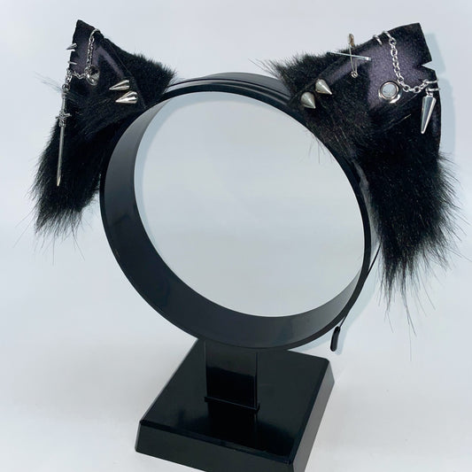 Punk Kitten Ears- Blackout