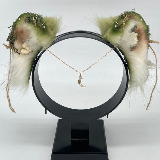 Olive & Ivory Bear Cub Ears
