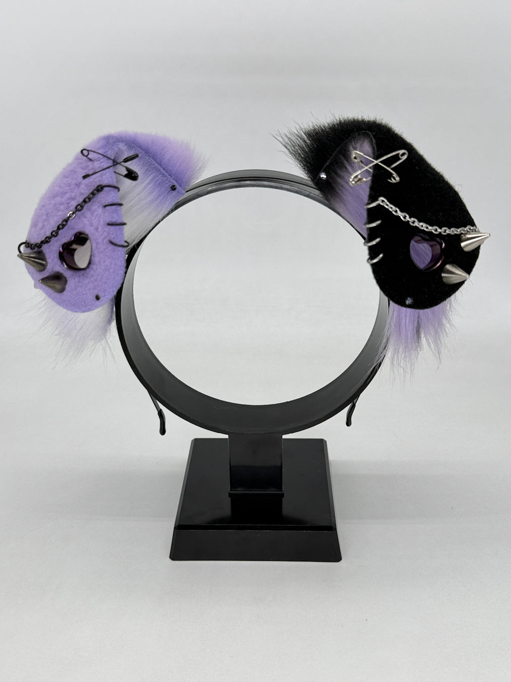 Lavender Mismatch Punk Puppy Set