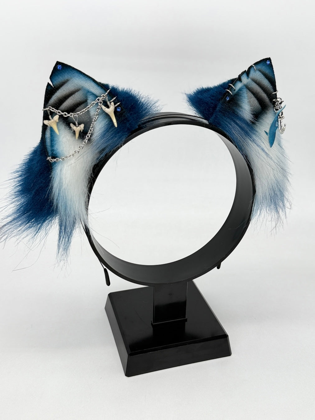 Blue Shark Ears (Fox kit shape)