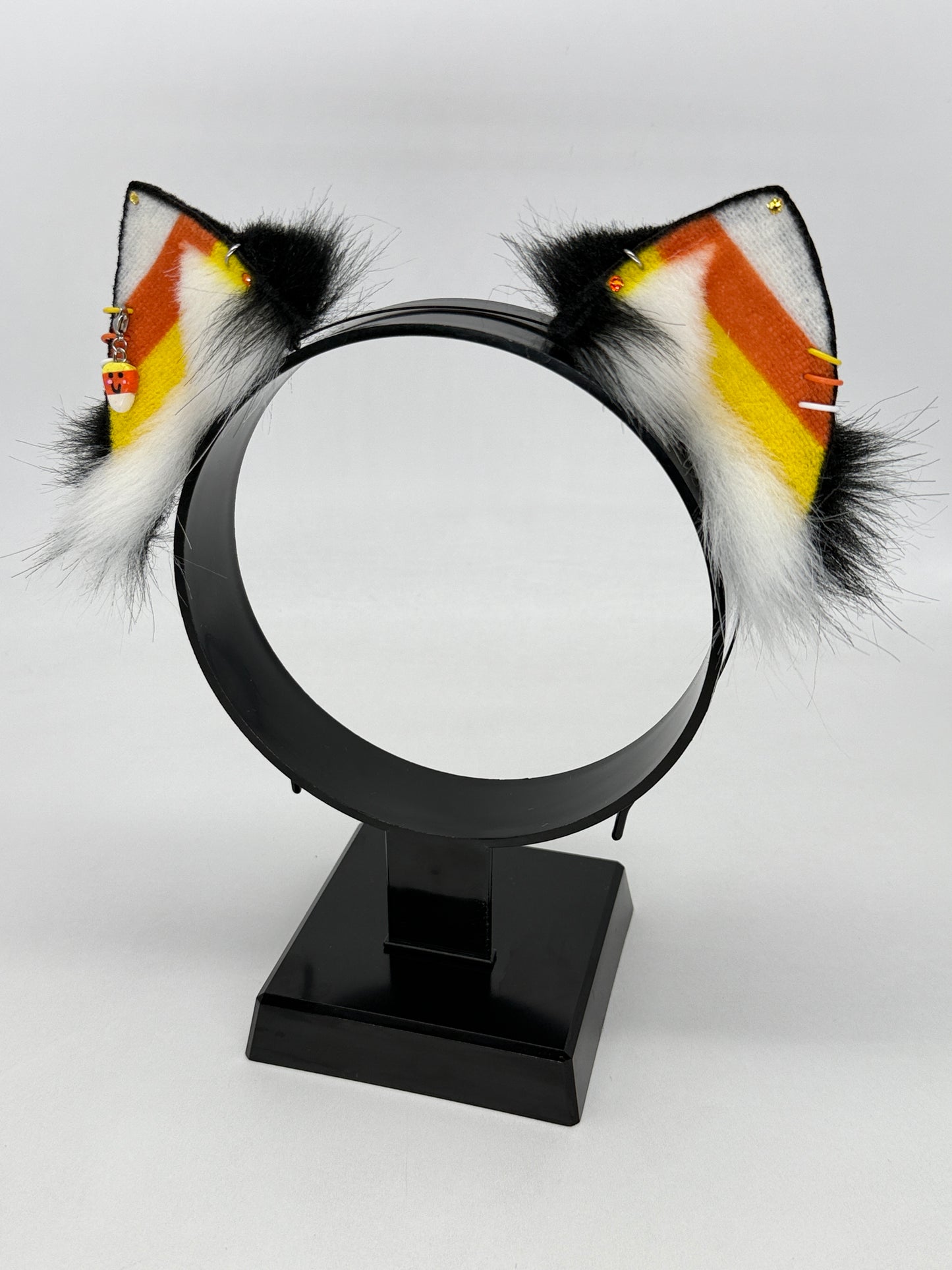Candy Corn Kitten Set