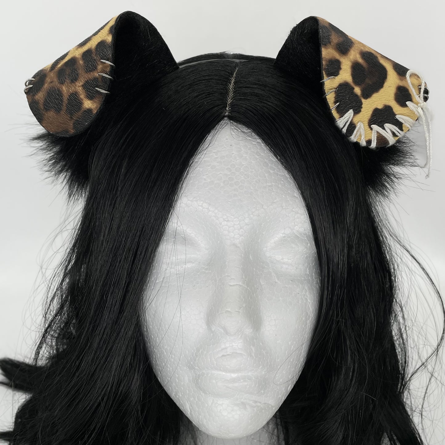 Cheetah Puppy Ears (Pleather & Fur)