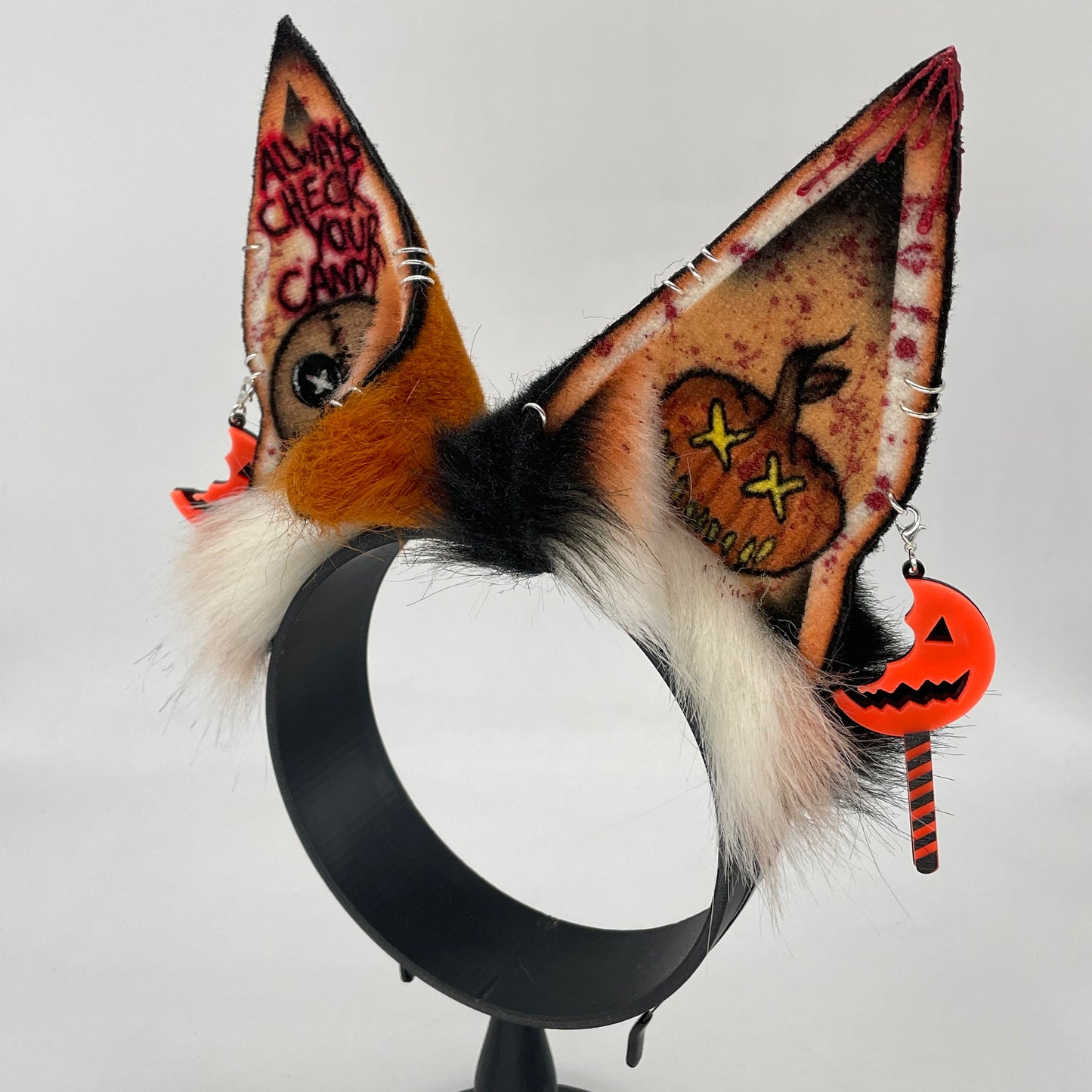 Trick ‘r Treat Pointed Canine/Anubis ears