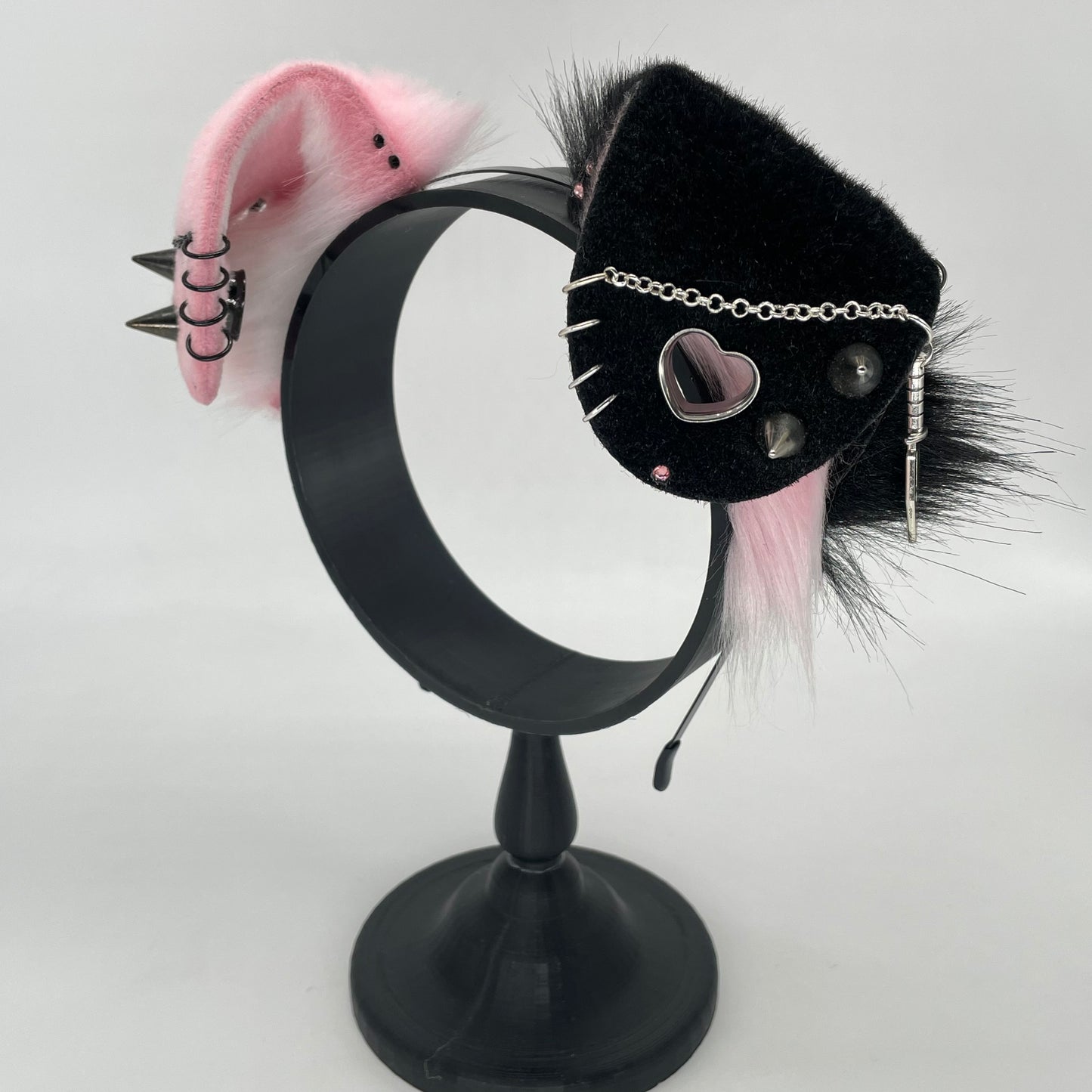 Punk Puppy Set- Black & Pink