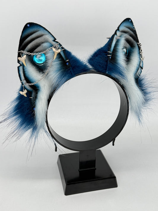 Blue Shark Ears (German Shepherd shape)