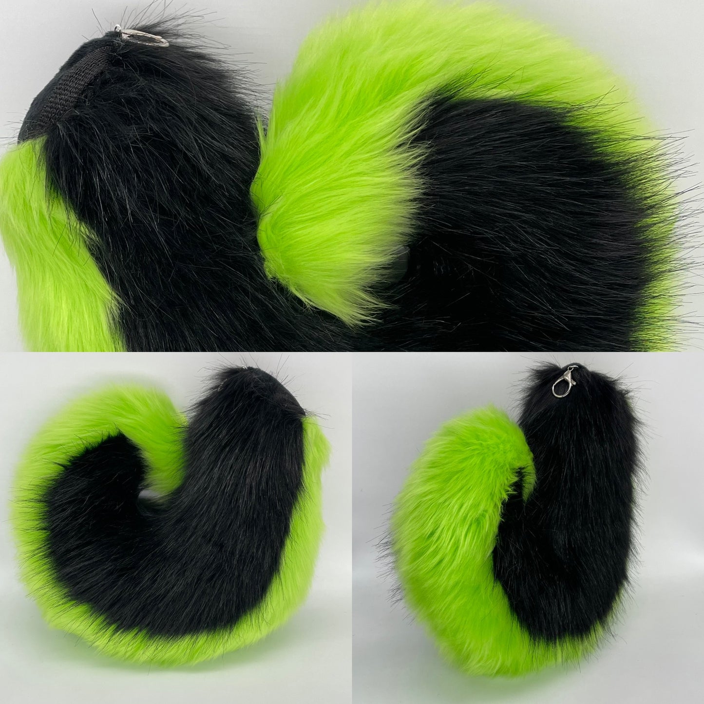 Punk Puppy Set- Lime & Black