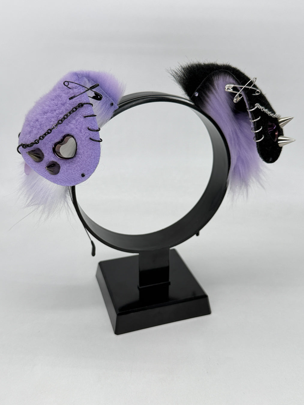 Lavender Mismatch Punk Puppy Set