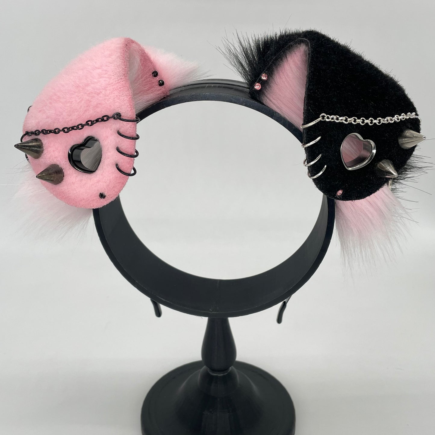 Punk Puppy Set- Black & Pink