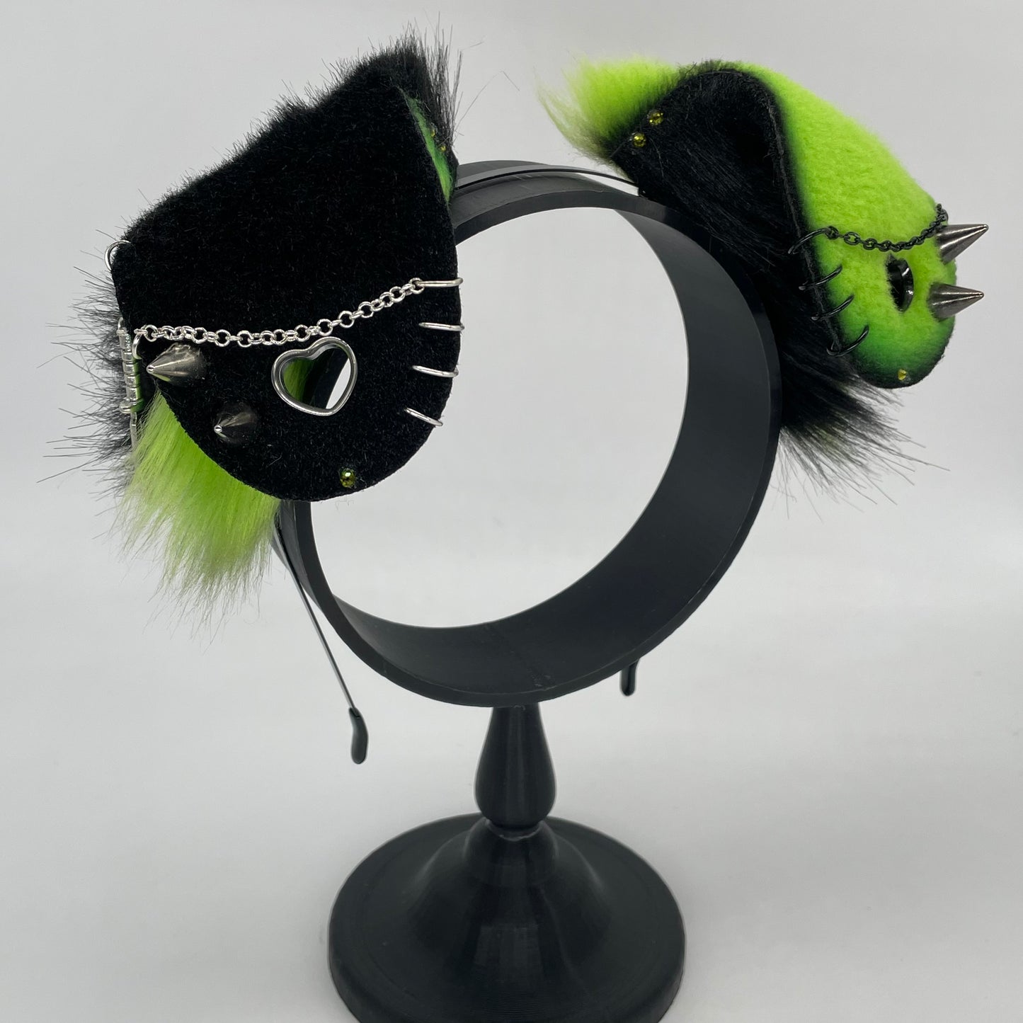 Punk Puppy Set- Lime & Black