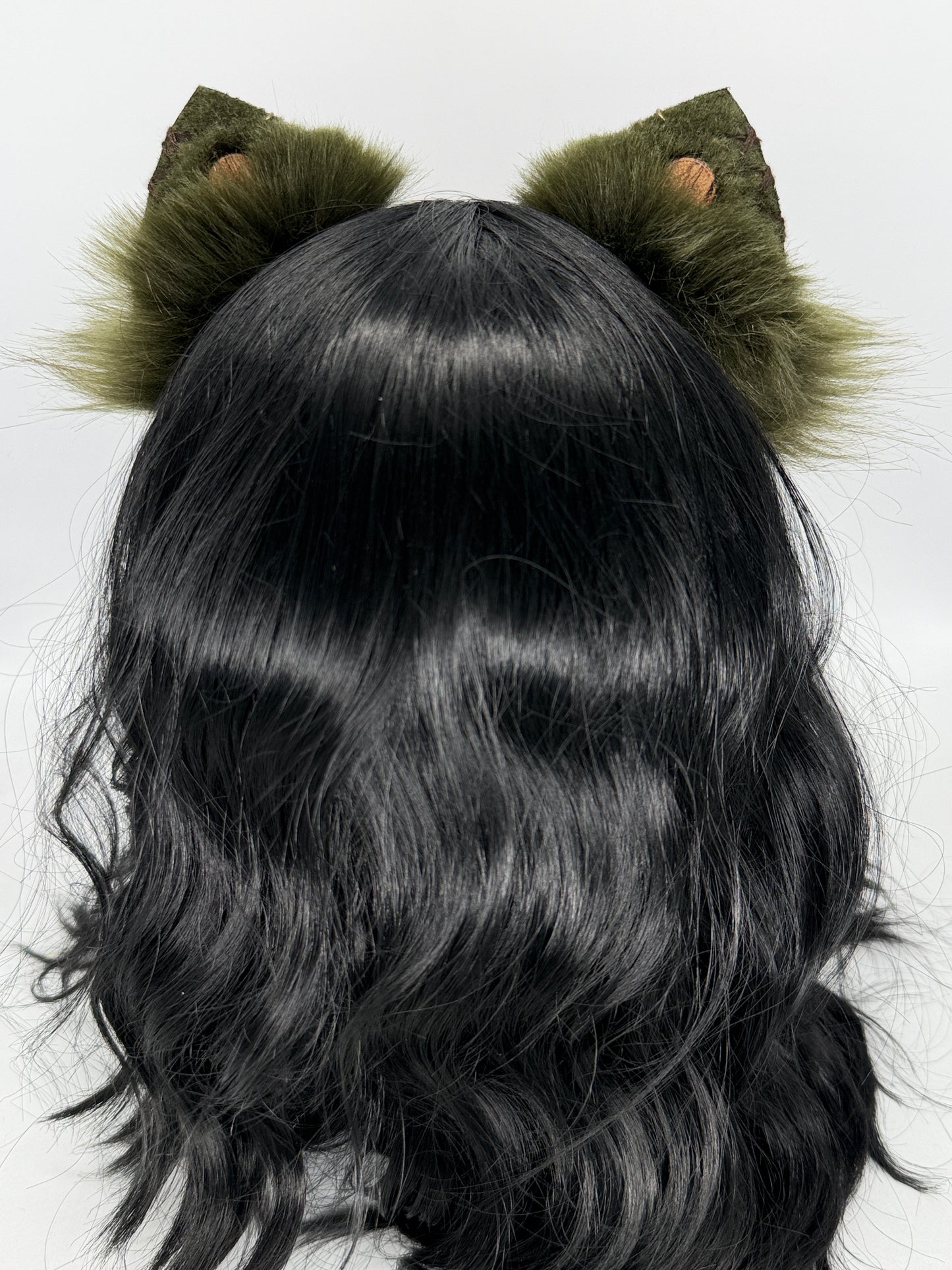 Dragon Scale Punk Kitten Ears (Faux leather & fur)