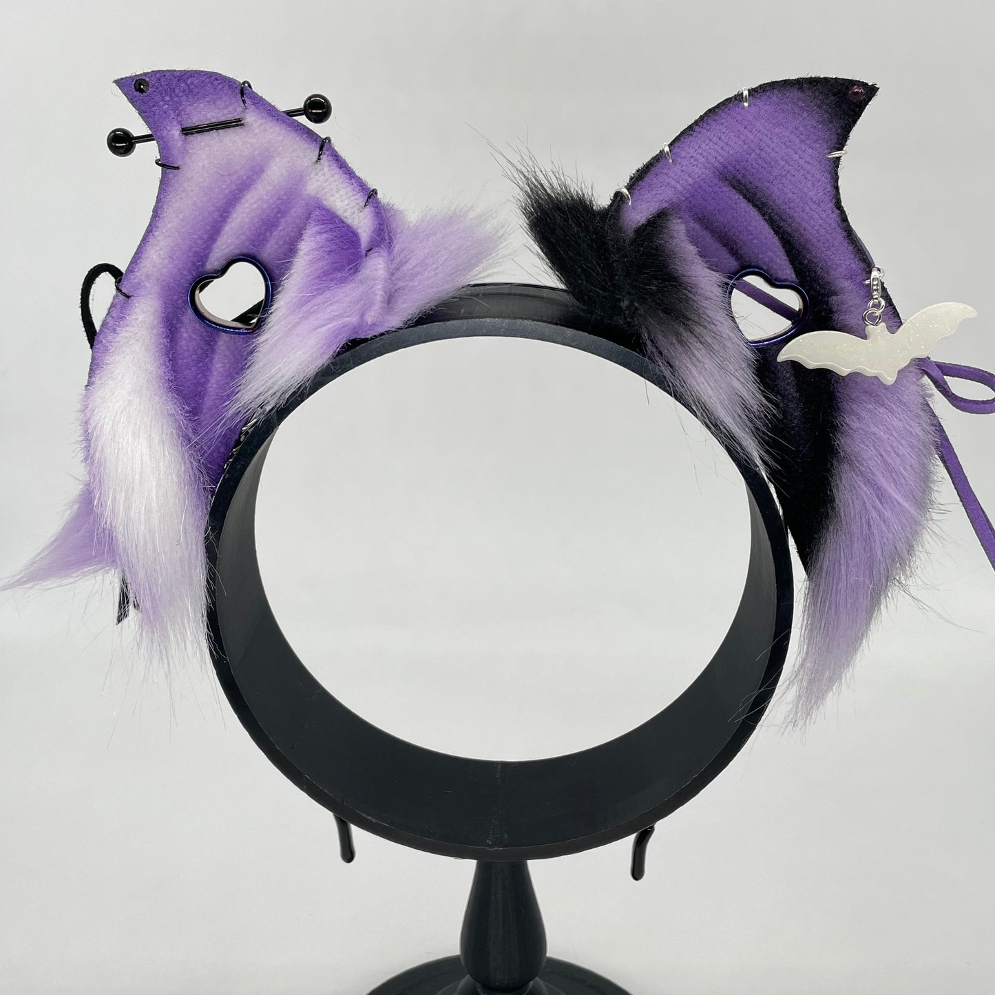 Corset Baby Bat ears- Lavender Pastel Goth