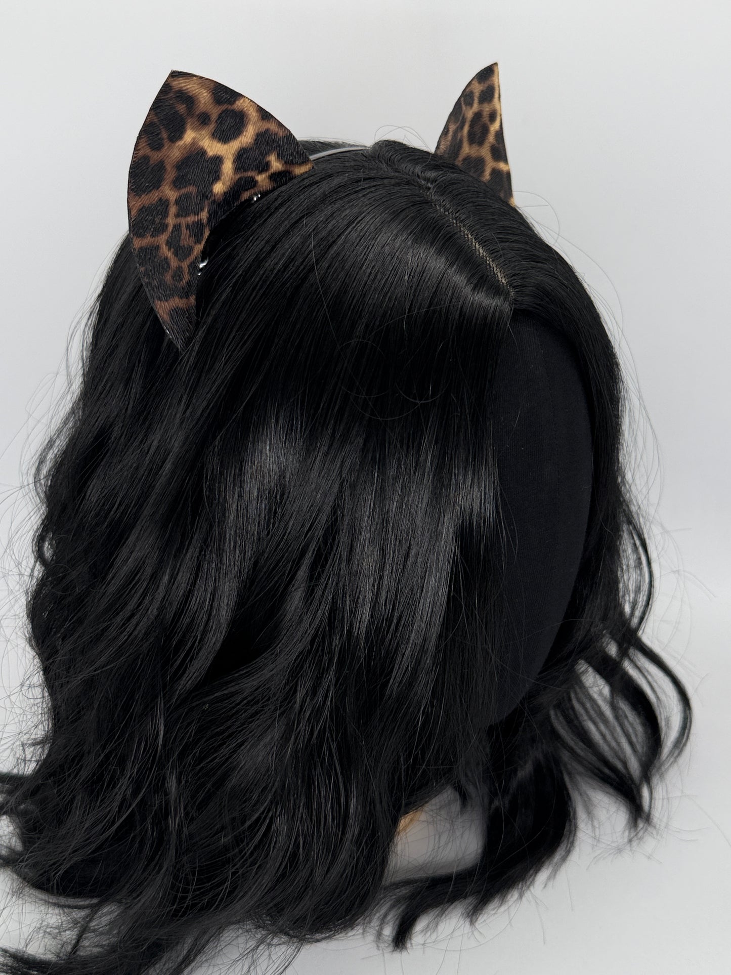 Cheetah Kitten Ears (Faux leather)