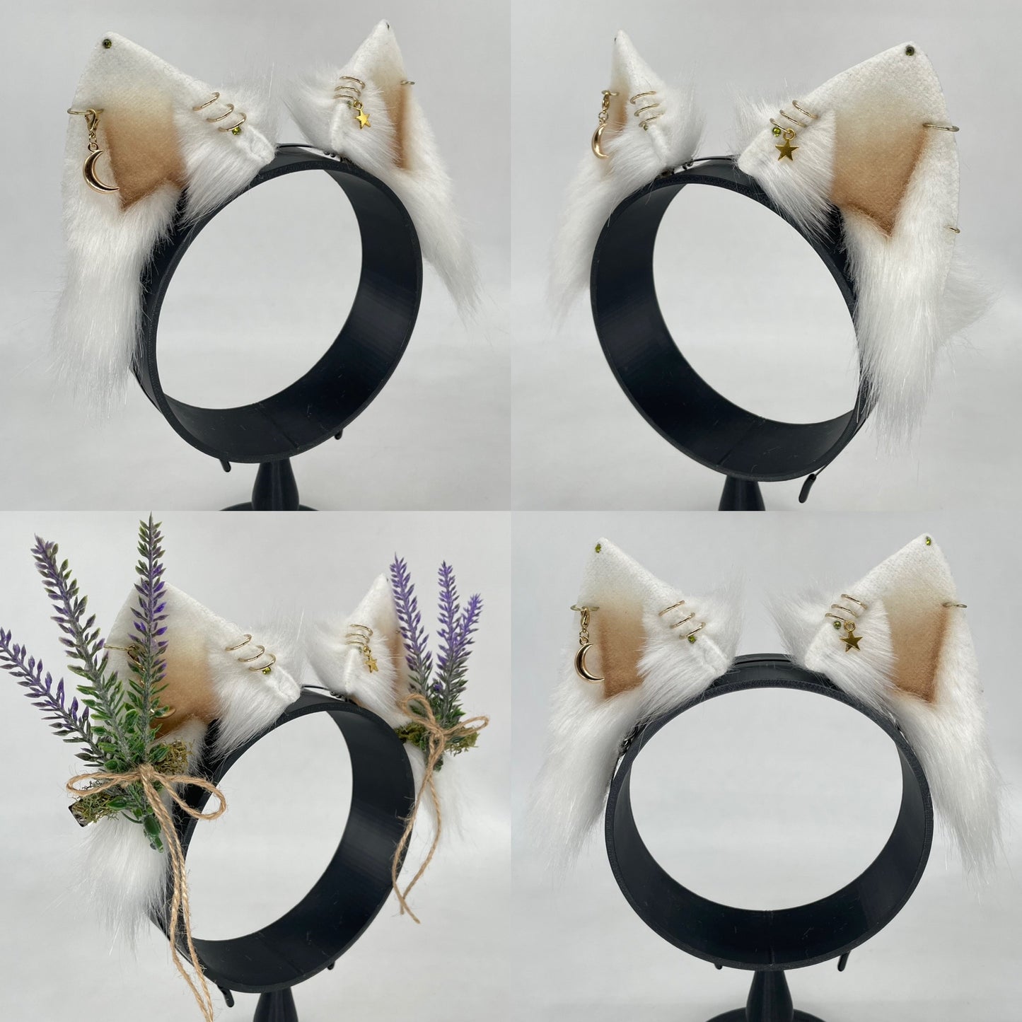 Witch’s Familiars- White Cat set