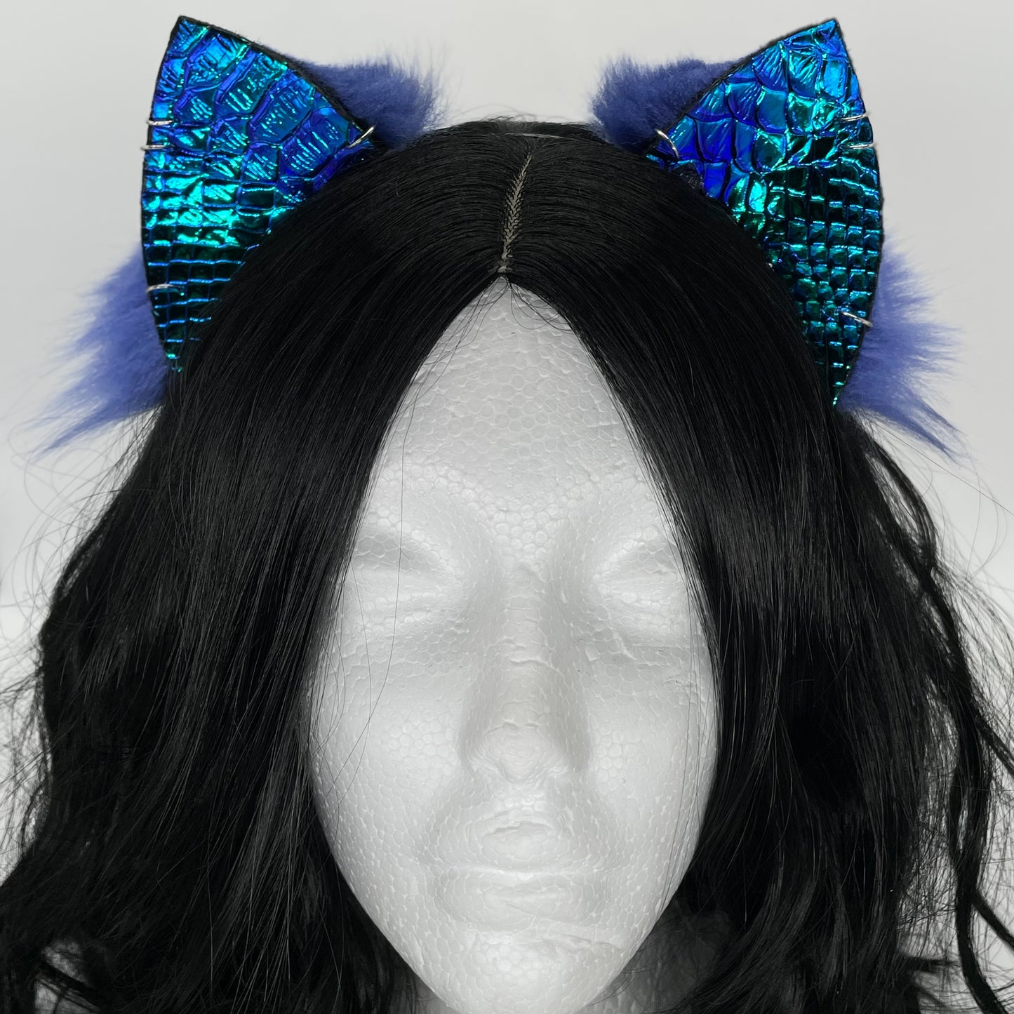 Mer-Kitten Ears (Pleather & Fur)