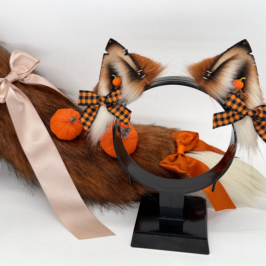 Pumpkin Patch Red Fox Kit Set