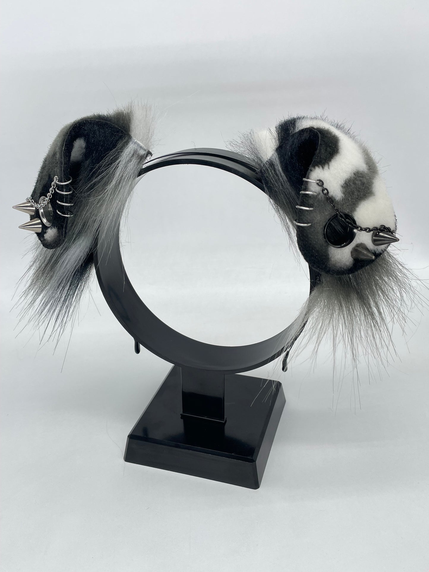 Monochrome Spotted Punk Puppy Set