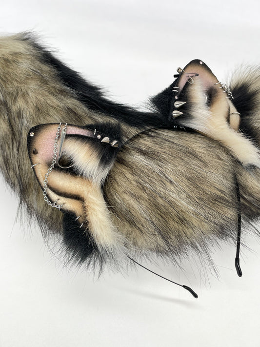 Black & Tan Punk Shiba Inu Set