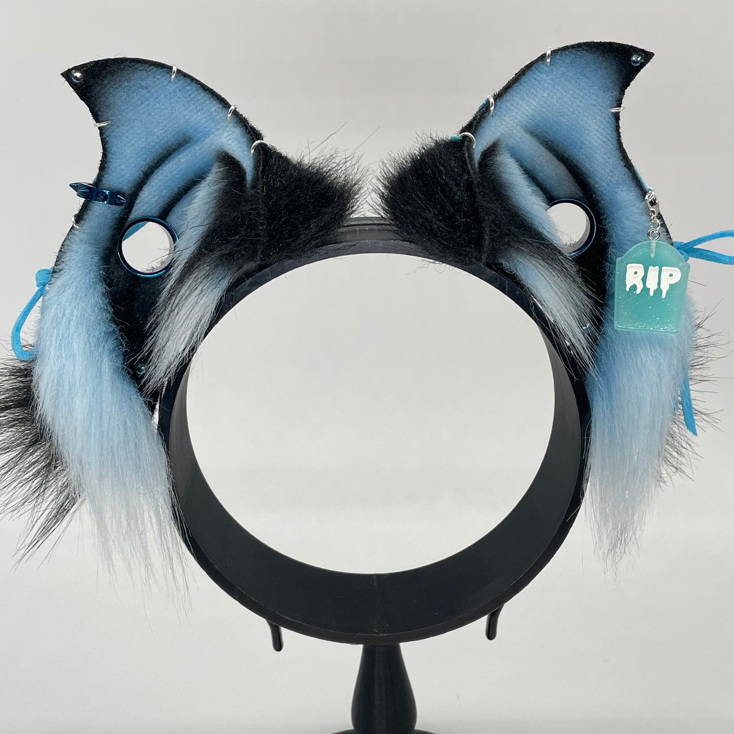 Corset Baby Bat ears- Blue & Black