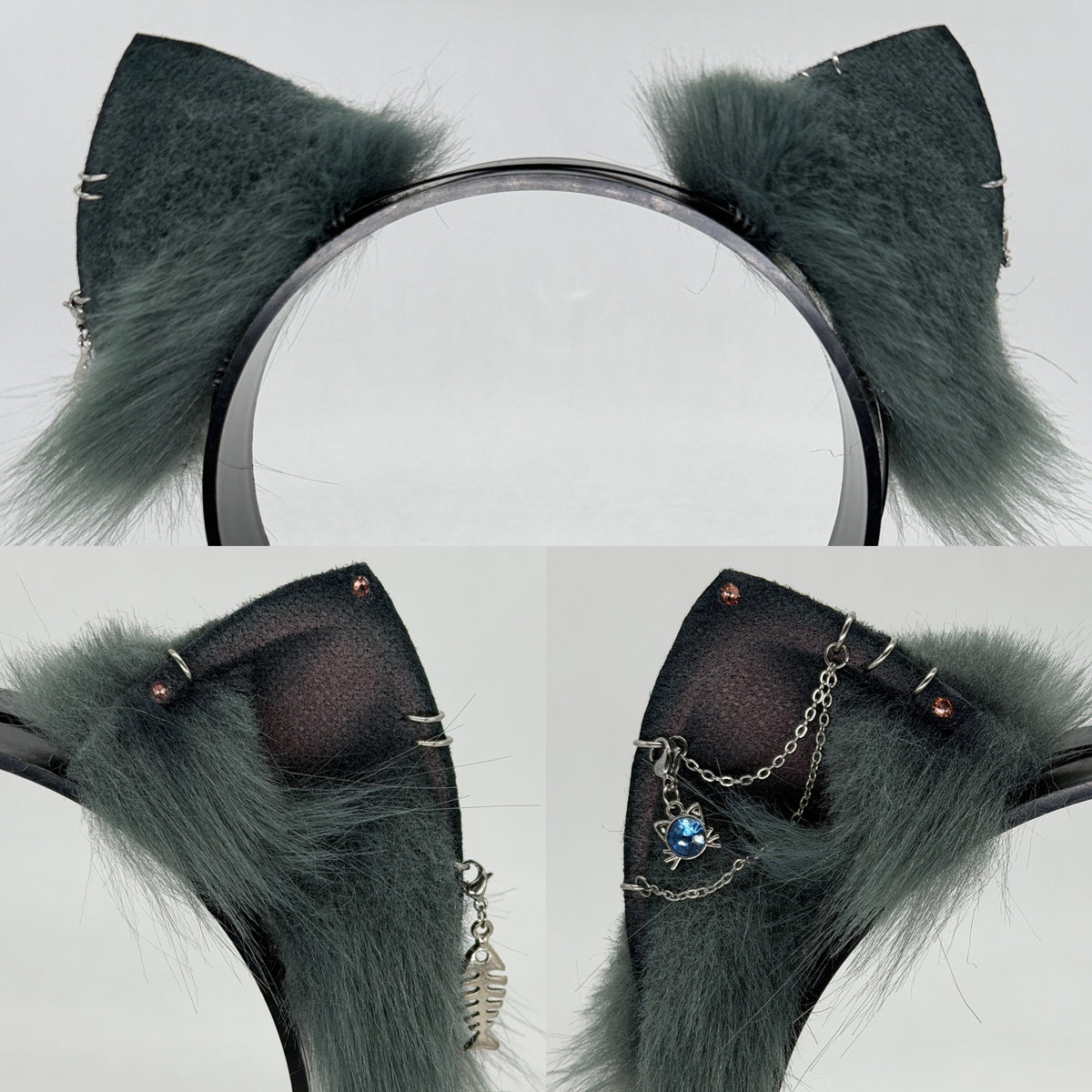 Russian Blue Kitten Set