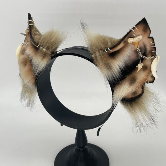 PRE-ORDER Spotted Hyena ears