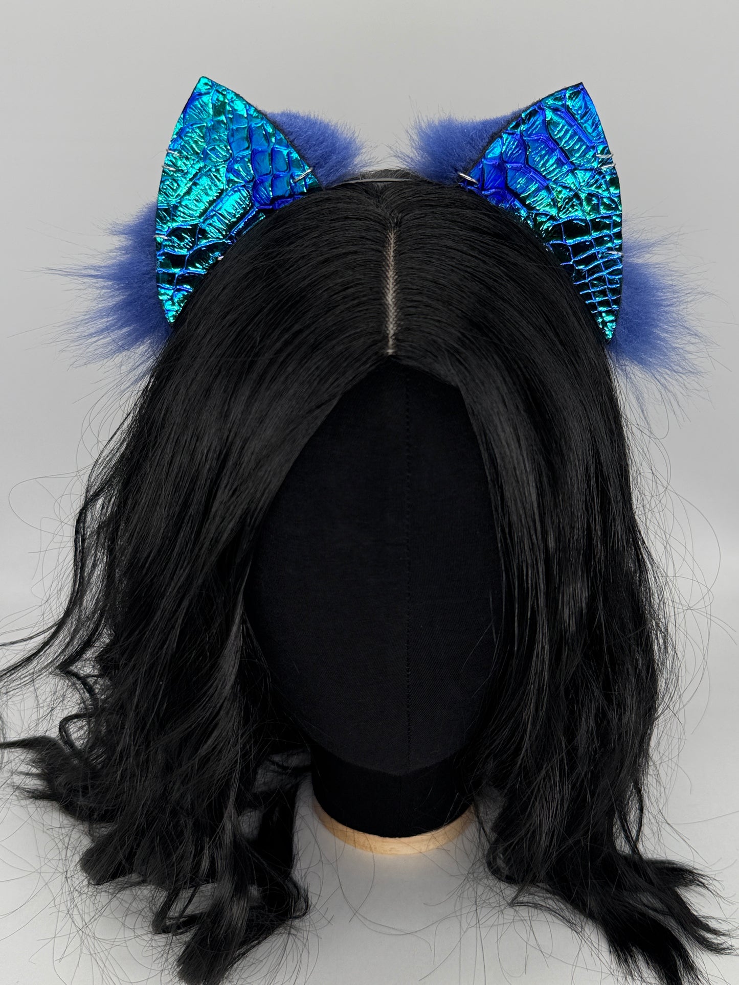 Mer-Kitten Ears (Faux leather & fur)